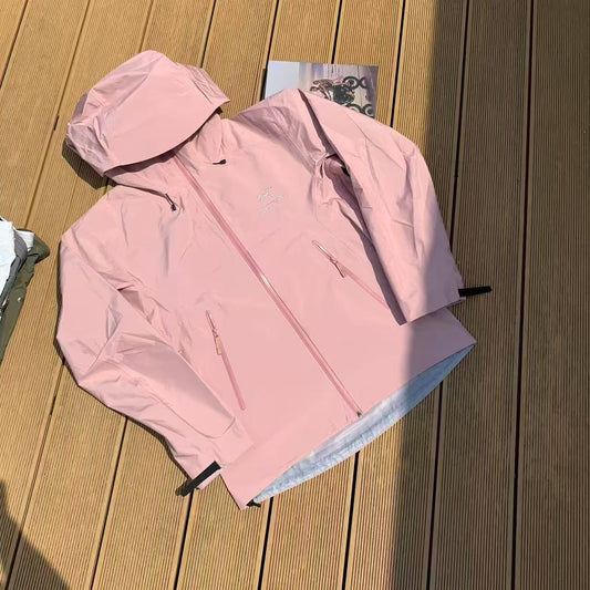 Arcteryx Beta Mens Waterproof Jacket - Light Pink