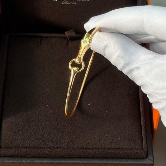 HERMES Galop Hermes Bracelet 925(Silver)