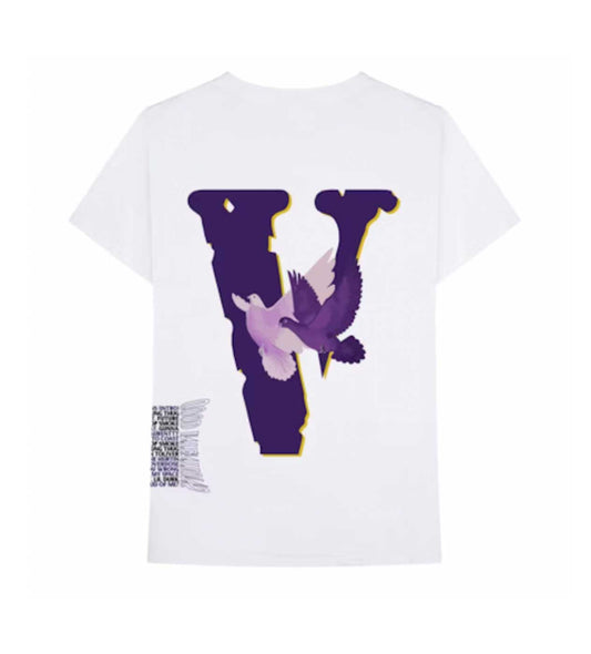 Vlone Nav Dove White Tee