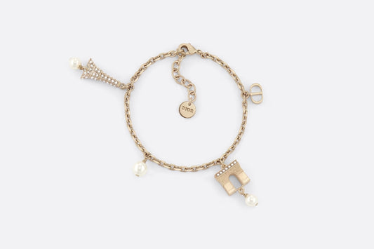 CHRISTIAN DIOR Plan De Paris Bracelet Gold-Finish Metal(Gold)